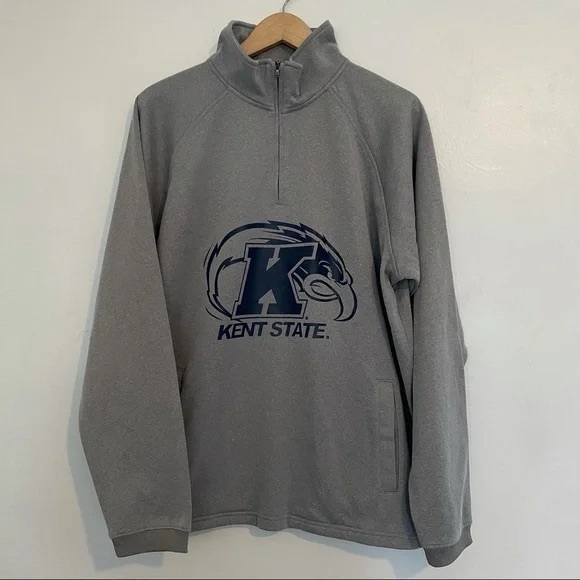 Gray Quarter-Zip Sweater - Picture 1 of 3